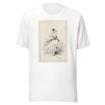 Femme au fichu, vue de dos by Auguste Péquégnot T-Shirt