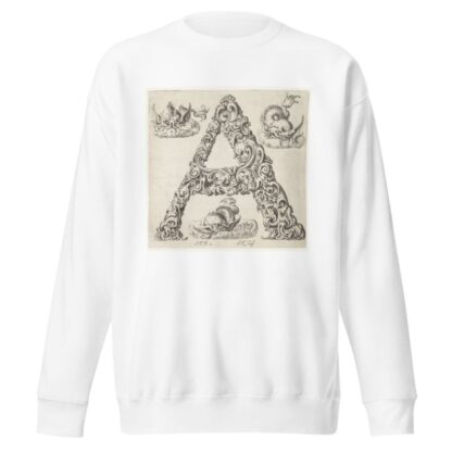 Letter A by Jeremias Falck Sweatshirt