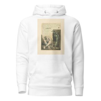 The red limb’d Angel… by William Blake Hoodie