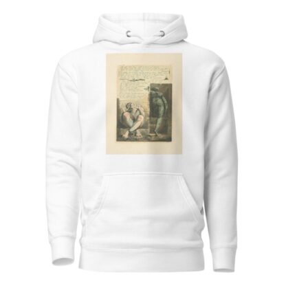 The red limb’d Angel… by William Blake Hoodie