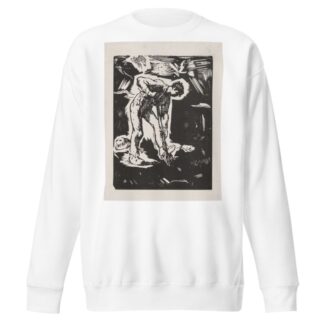 Peasant digging by Jean-François Millet Sweatshirt