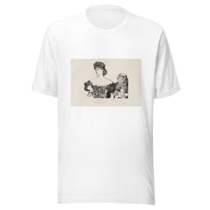 At Dinner by Charles Dana Gibson T-Shirt