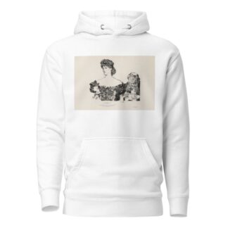 At Dinner by Charles Dana Gibson Hoodie