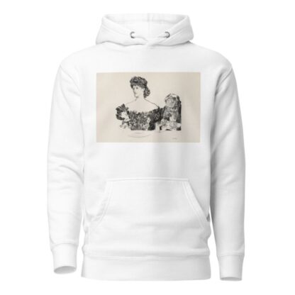 At Dinner by Charles Dana Gibson Hoodie