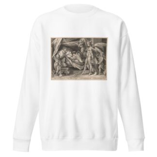 Cupid and Psyche by Jan Muller Sweatshirt