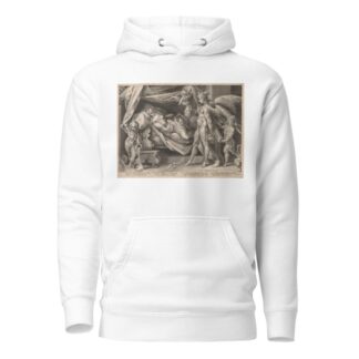 Cupid and Psyche by Jan Muller Hoodie