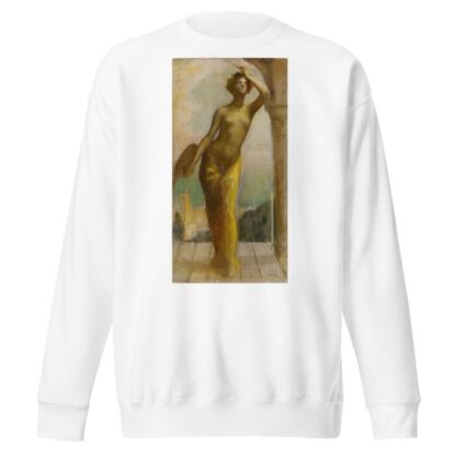 La Peinture by Alphonse Mucha Sweatshirt