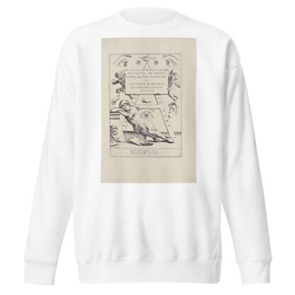 Alfabeto in sogno Pl.01 by Giuseppe Maria Mitelli Sweatshirt