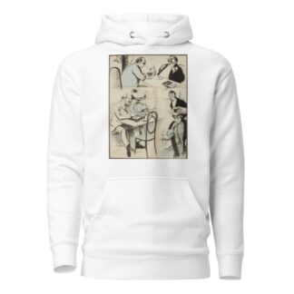 Au restaurant by Fernand Louis Gottlob Hoodie