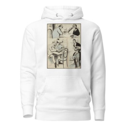 Au restaurant by Fernand Louis Gottlob Hoodie