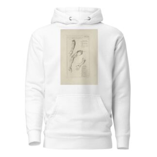 Anatomy improv’d and illustrated with regard to the uses thereof in designing Pl.17 by Michael van der Gucht Hoodie