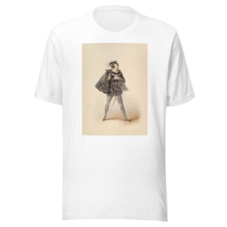 Costume Study for Belmonte in the ‘Abduction from the Seraglio’ by W.A. Mozart by Johann Georg Christoph Fries T-Shirt