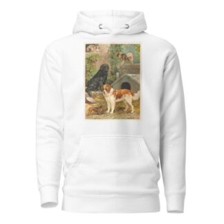 Durch die Welt voller Wonne und Jugendlust! Pl.02 by Ludwig Friedrich Göbelbecker Hoodie