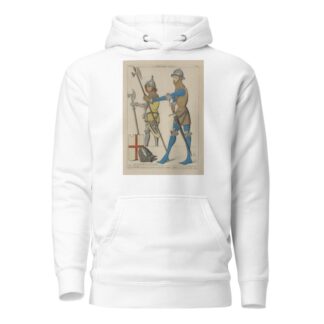 Gens d’armes. Époque du roi Jean. Bas-reliefs du Musée de Cluny, et de l’Église St. Leu a Paris by Raphaël Jacquemin Hoodie