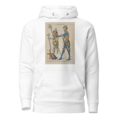 Gens d’armes. Époque du roi Jean. Bas-reliefs du Musée de Cluny, et de l’Église St. Leu a Paris by Raphaël Jacquemin Hoodie