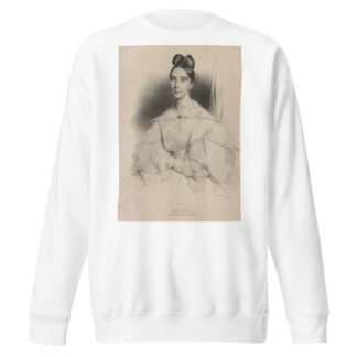 M’elle Julia, de l’Académie Royale de Musique by Achille Devéria Sweatshirt