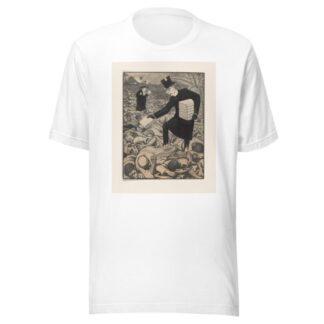 Ontwerp voor een politieke spotprent op zendingswerk by Albert Hahn T-Shirt