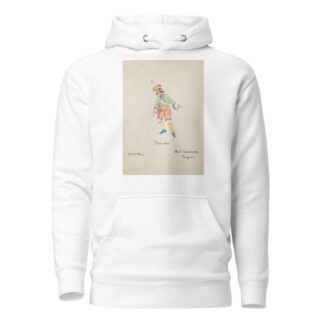 Pinocchio: Green coat, white shirt, peach pants, yellow stockings, and yellow hat by Paul Cadorette Hoodie