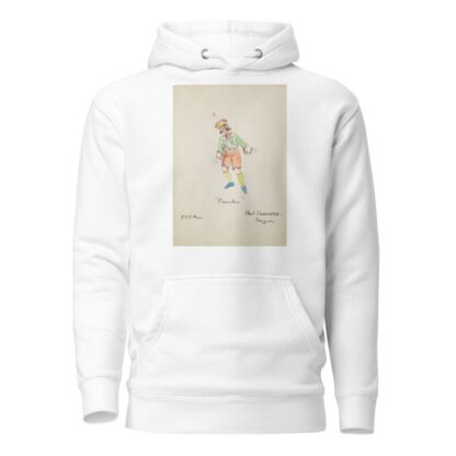 Pinocchio: Green coat, white shirt, peach pants, yellow stockings, and yellow hat by Paul Cadorette Hoodie
