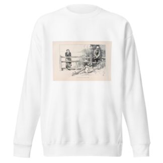 Golf is not the only game on earth by Charles Dana Gibson Sweatshirt
