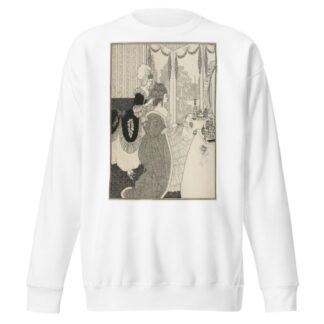 The Toilet, from The Rape of the Lock by Alexander Pope by Aubrey Vincent Beardsley Sweatshirt