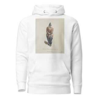 Habit of a fisherman of Greenland in 1626. Pêcheur de Groenland. by Charles Grignion Hoodie