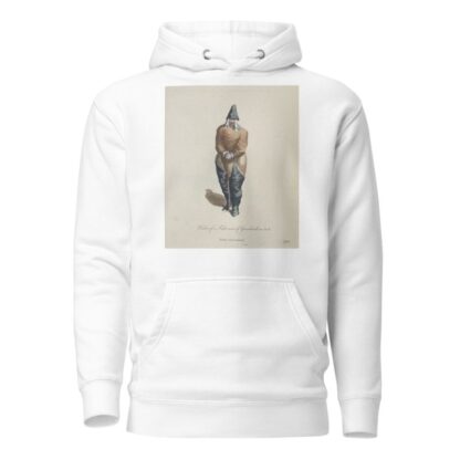 Habit of a fisherman of Greenland in 1626. Pêcheur de Groenland. by Charles Grignion Hoodie