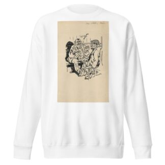 Satirical Drawing for a Magazine II. by Andrej Kováčik Sweatshirt