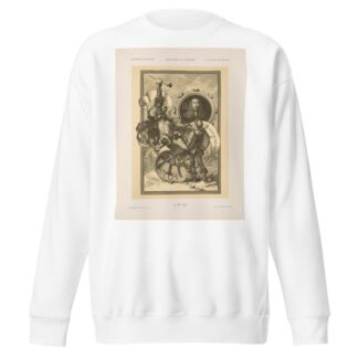 Allegorien und Embleme Vol. II Pl.164 by Albert Ilg Sweatshirt
