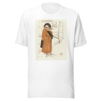 L’Heure du rendez-vous ; Manteau d’après-midi, de Paul Poiret by Alexandre Jacovleff T-Shirt