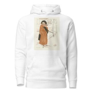 L’Heure du rendez-vous ; Manteau d’après-midi, de Paul Poiret by Alexandre Jacovleff Hoodie