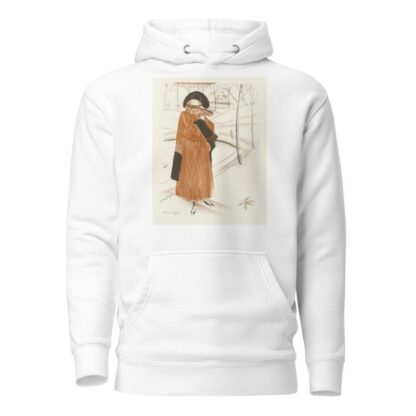 L’Heure du rendez-vous ; Manteau d’après-midi, de Paul Poiret by Alexandre Jacovleff Hoodie