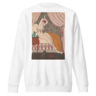 La Belle Matineuse by George Barbier Sweatshirt