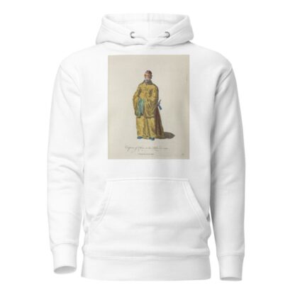 Emperor of China in his robes, in 1700. L’empereur de la Chine. by Charles Grignion Hoodie