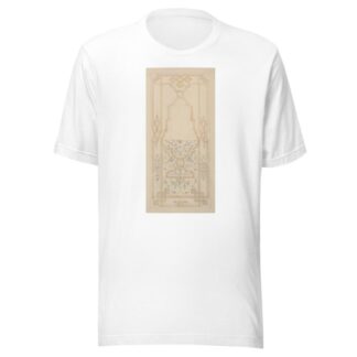 Design for a panel ornamented with strapwork and rinceaux by Jules-Edmond-Charles Lachaise T-Shirt