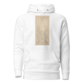 Design for a panel ornamented with strapwork and rinceaux by Jules-Edmond-Charles Lachaise Hoodie