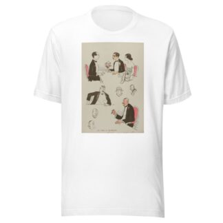 Nice- Au Casino by Georges Goursat (Sem) T-Shirt