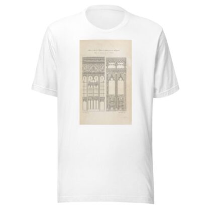 Porte et jube de l’église de Seston près de Liverpool. Ouvrages du commencement du XVIe. siècle. by Nicolas Xavier Willemin T-Shirt