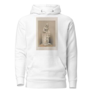 The ‘first step,’ a statue in marble by Pietro Magni of Milan by Matthew Digby Wyatt Hoodie