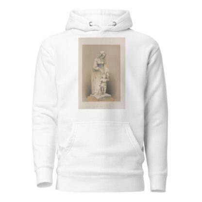 The ‘first step,’ a statue in marble by Pietro Magni of Milan by Matthew Digby Wyatt Hoodie