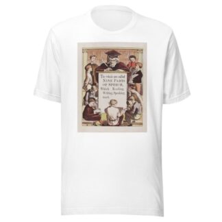 Nine parts of speech by Walter Crane T-Shirt