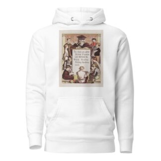 Nine parts of speech by Walter Crane Hoodie
