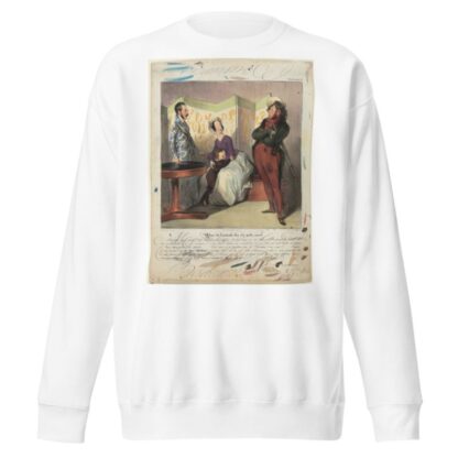 Breach of Article 24 of the Civil Code by Honoré Daumier Sweatshirt