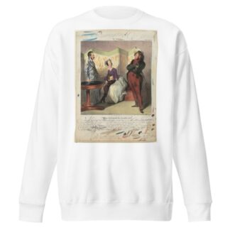 Breach of Article 24 of the Civil Code by Honoré Daumier Sweatshirt