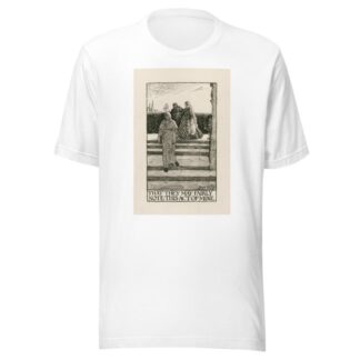 Twelfth night; That they may fairly note this act of mine Act IV Scene III by Byam Shaw T-Shirt