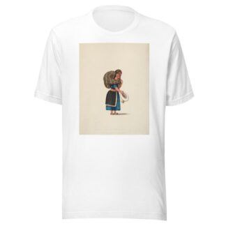 Indian Woman Going to Market by Francisco Fierro T-Shirt