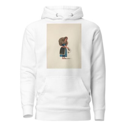 Indian Woman Going to Market by Francisco Fierro Hoodie