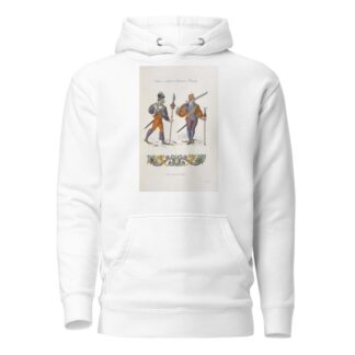 Soldats de la garde de Charles IX et Henry III. by Nicolas Xavier Willemin Hoodie
