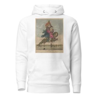 Geography bewitched! Or, a droll caricature map of England and Wales. by Robert Dighton Hoodie
