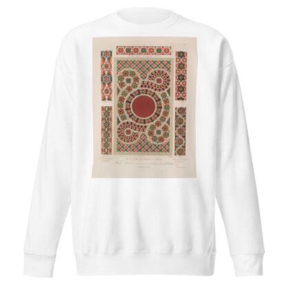 Ornamente aller klassischen Kunst-Epochen nach den Originalien in ihren eigenthümlichen Farben Pl.083 by Wilhelm Zahn Sweatshirt